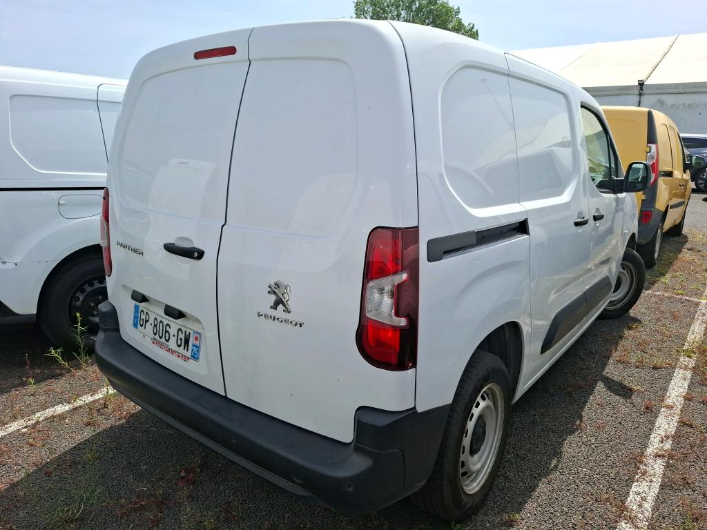 PEUGEOT PEUGEOT PARTNER FGN FOURGON M 650 KG BLUEHDI 100 S&S BVM6 - 2023