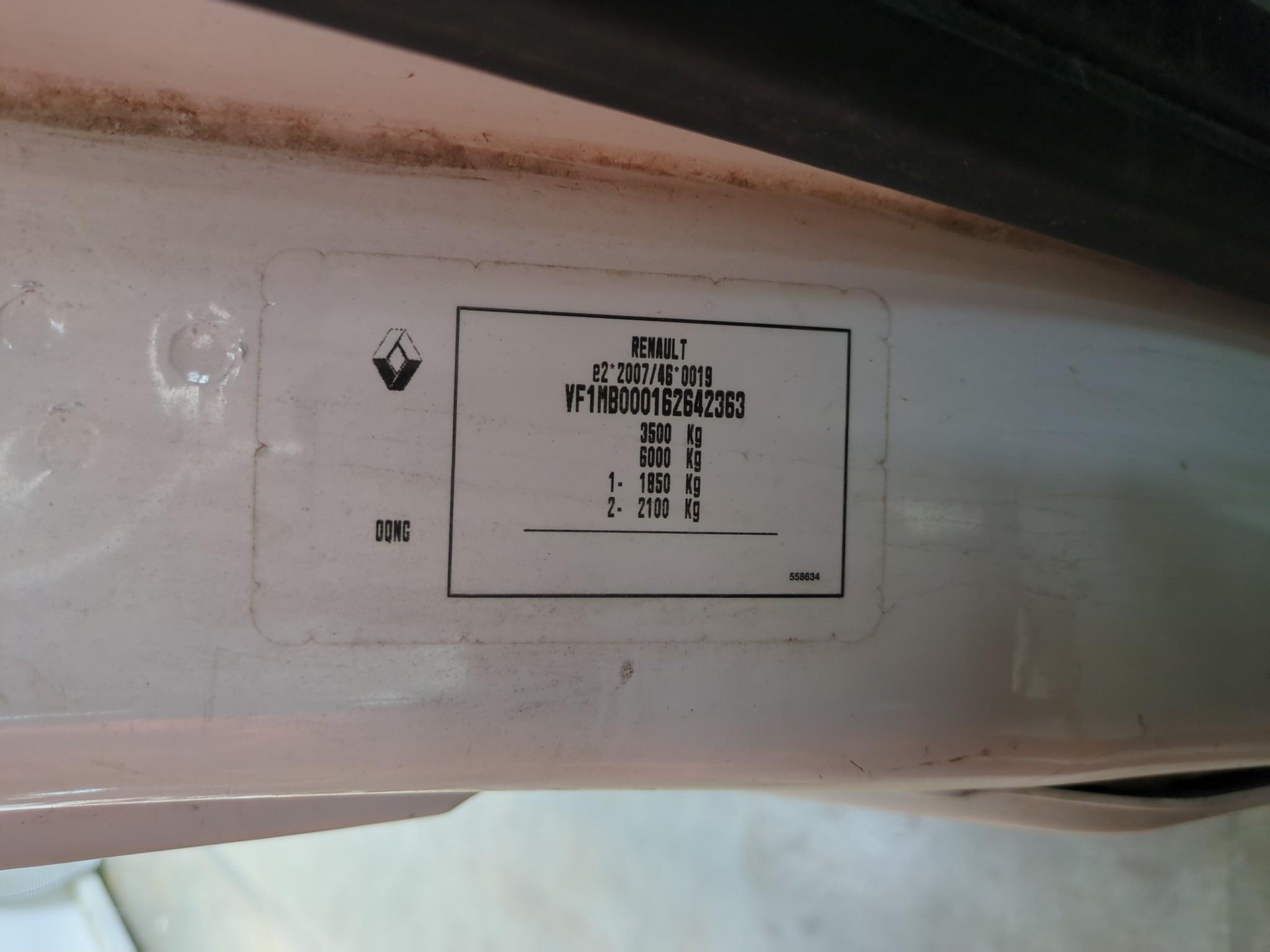 RENAULT MASTER TRANSPORTS SPECIFIQUES (07/2010-0 BD L3 3.5t dCi 130 E6 CONFORT 7 PL 2019